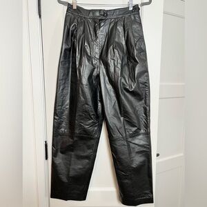 Vintage West Bay Leather Pants (Vintage size 12 / modern size 4)
